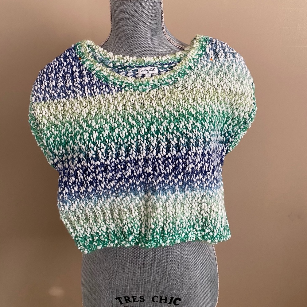 Splendid girls short sleeved sweater